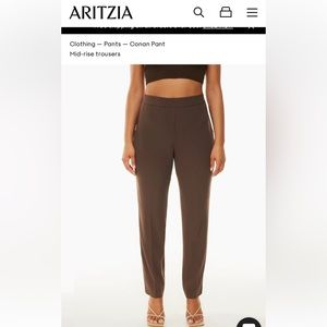 Aritzia Babaton Conan Pant (olive green)